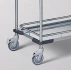 SW-1060 RS-2S Type Shelf Total Height Clearance Load limit Max. surface Empty 2 swivel castors Order no.