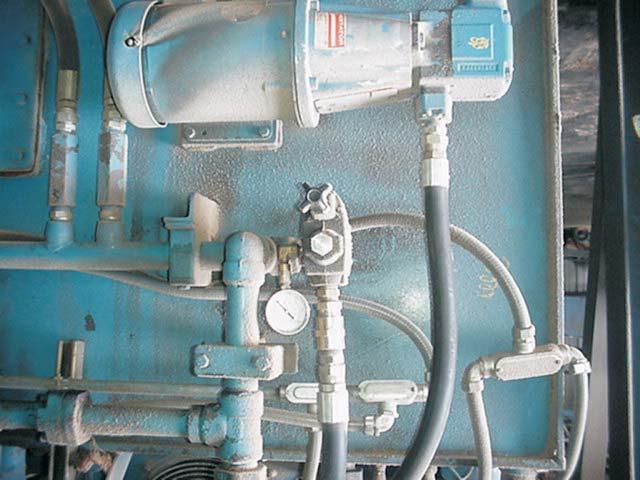 The valve will also absorb momentary pressure spikes in the system.