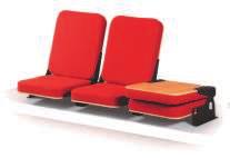 FD SERIES FDP These seats are made from blowmoulded HDPE (High Density Polyethylene) and marry the concepts of