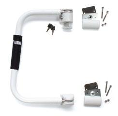 Delivered with Kit Security Lock that offers major safety