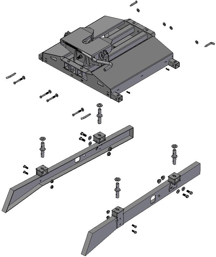 HITCH ASSEMBLY EXPLODED VIEW