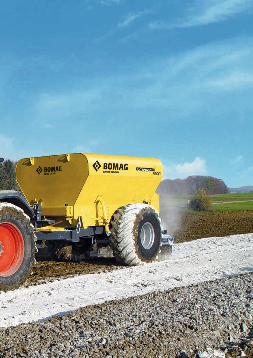 INTO THE FUTURE WITH A SUCCESSFUL TEAM. Decades of experience, expertise and quality commitment have made BOMAG who it is today: Leaders in compaction technology. Our clear focus: our customers.