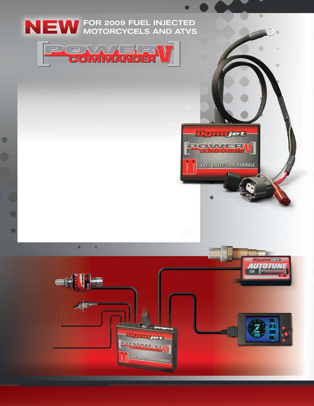THE NEXT STAGE IN FUEL INJECTION CONTROL FEATURES REDUCED SIZE (less than half of the size of PCIII) USB POWERED FROM COMPUTER (9 volt adapter is no longer needed for programming) 2 POSITION MAP