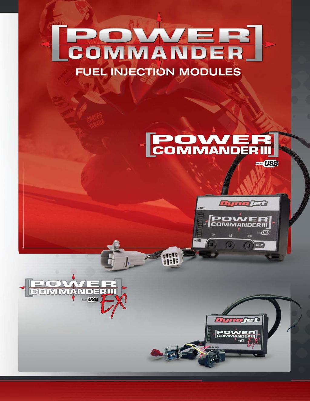 The Power Commander is a fuel injection adjustment unit that plugs "inline" with the bike s stock ECU (electronic control unit).