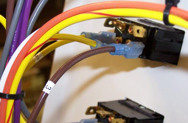 Remove the current yellow wire from the switch and terminal block #15.