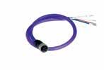Fieldbus communication FieldBusPlug accessories ordering details Purple cable PDF11-FBP.50 PDM11-FBP.
