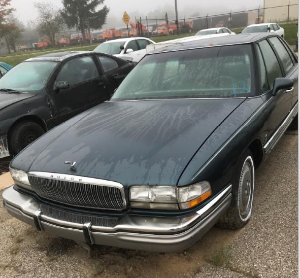 ITEM #12 1995 Buick Park Avenue Blue Unknown See additional information below 1G4CU5212SH652848 SO-F This vehicle has 