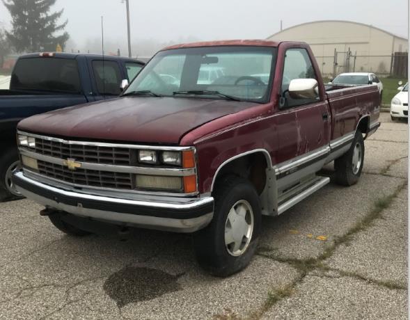ITEM #15 1989 Chevy 1500 Pickup Red Unknown See additional information below