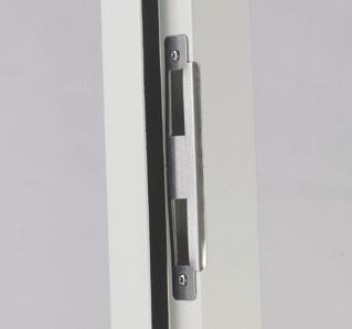 Fitted with corrosion resistant stainless steel security