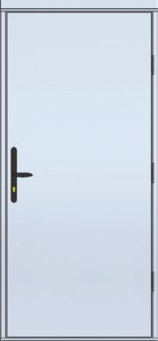 Sizes & Technical Specifications Doors are available in standard and custom sizes Standard Overall Frame Widths 885mm 985mm 1140mm Any custom width from 790mm - 1140mm Standard Overall Frame Heights