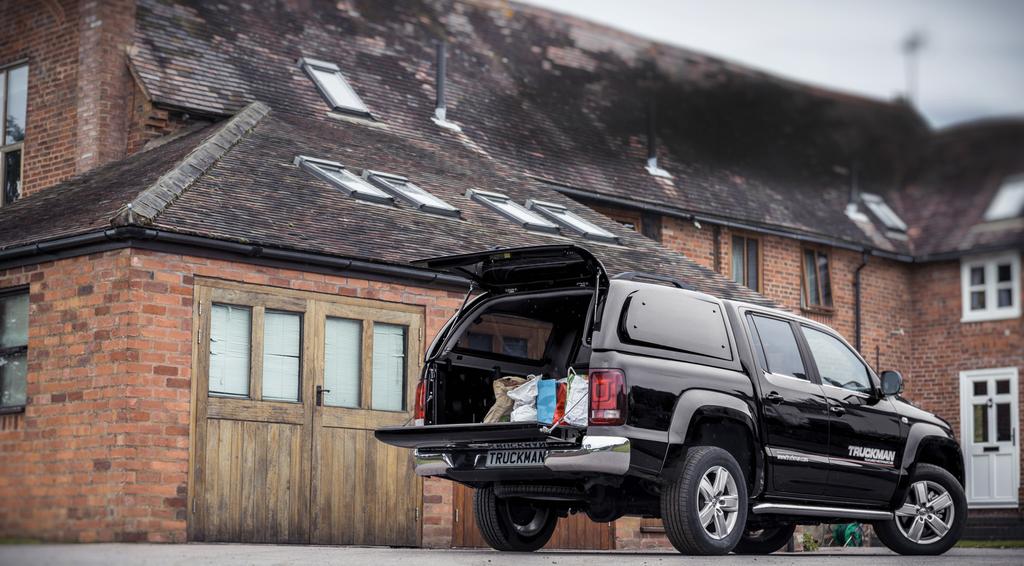 TRUCKMAN GRAND THE UK S BESTSELLING LUXURY HARDTOP Renowned for its stylish and sporty design, the Truckman Grand perfectly complements the chiseled contours of the Volkswagen Amarok.