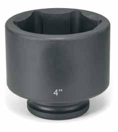 1-1/2 Drive Standard Length Impact Sockets 1-1/2 Drive - Standard Length - Fractional Sizes 118 NW xpanded Range * Retaining Devices Key found on page 120.