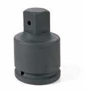 2-1/2 Drive Impact ttachments 2-1/2 Drive dapter Socket Item Female Male Retention Number nd nd Device *7008 2-1/2 1-1/2 Pin Hole 5.00 5.43 * Reducing dapters are not covered by the GP Warranty.