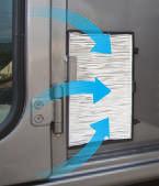 Cabin Air Fresh Filter The internal pressure is maintained to