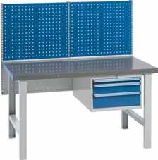 qty name size mm order No 2 Fixed leg 836 303-35 1 Steel table top 1500 x 750 836 721-74 1 Lower shelf 1370 x 648 924 35 012