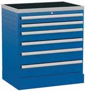 Drawer units Drawer unit 71 Less than 50 cm deep, this drawer unit is ideal for use in narrow spaces, such as in vehicles.