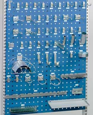 Perforated panels Hook sets Ready-made hook sets help you to get started.