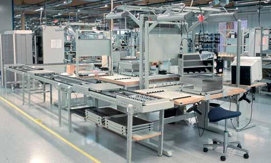 Assembly solutions MultiLine assembly solutions Material flow to effective workstations In the assembly industry, workstations are well planned and designed since