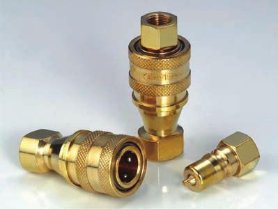 L-KZD ISO 7-B. Brass. Socket BSPP-NP. Plug BSPP-NP PPLIIONS L-KZD couplings, are used across the spectrum of hydraulic applications.