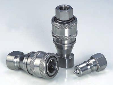 L-KZF ISO 7-B. Stainless steel ISI 4. Socket BSPP-NP. Plug BSPP-NP PPLIIONS L-KZF couplings, are used across the spectrum of hydraulic applications.