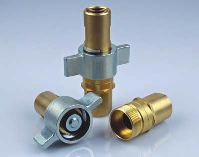 L-BB hreaded union wingnut lock. Socket BSPP. Plug BSPP. O-ring PPLIIONS he L-BB Series is a thread -to-connect. It can be widely used in various application with non-spillage under pressure.