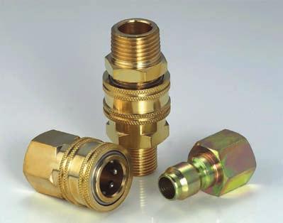 FREE FLOW L-LS PPLIIONS he L-LS Series are non-valved couplings for applications where maximum flow is required.