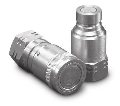 equipment. With a rated working pressure of 10,000 psi in all sizes, a threaded sleeve locking mechanism mates the coupling halves and allows connection under pressure up to a maximum of 1,000 psi.