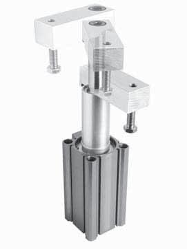 Bimba Twist Clamp Cylinders The Bimba Twist Clamp Cylinder combines linear and 90-degree rotary motion with an internal pin/cam mechanism.