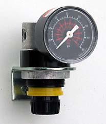 It is adjustable and the outlet pressure may be reduced at your discretion. Look at the top of the regulator. You will note that one port extends out a little bit more than the others.