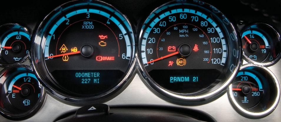 3 Instrument Panel Cluster A B C D E F G H I J K L M N O P Q Your vehicle s instrument panel is equipped with this cluster or one very similar to it.
