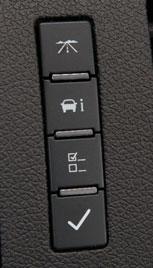They include: Trip/Fuel: Press this button to display the following trip and fuel information: Odometer Trip Odometer Fuel Range Average Economy Fuel Used Timer Transmission Temperature Vehicle