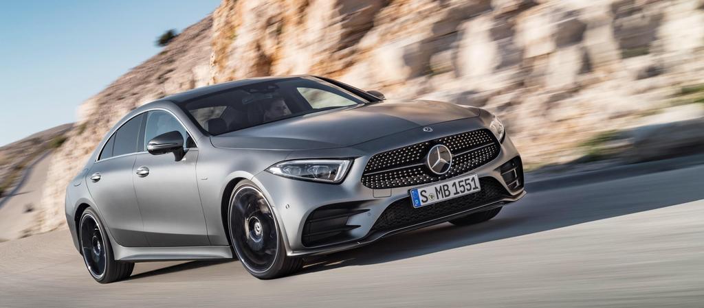 The new Mercedes-Benz CLS - unique design combined with