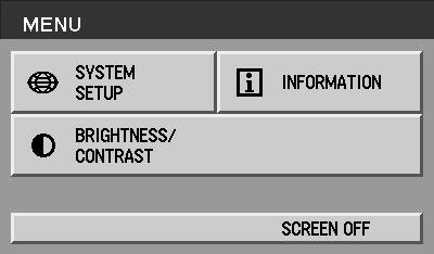 Entertainment Systems Brightness/Contrast Allows you to