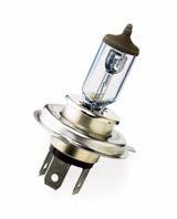 Engine Guard-Mounted Fog Lamps Uniquely styled halogen fog lamps feature a 55-watt bulb and clear lens with a faceted inner reflector.