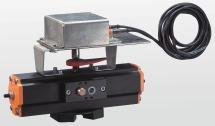 FOR AS-INTERFACE INSTALLATIONS 1 2 3 6 4 5 The pneumatic actuator shown here is ready for AS-Interface
