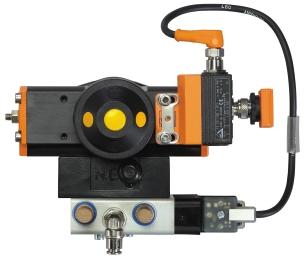 solenoid valve speed rate for opening and closing FOR DIRECT MOUNTING Pneumtic quarter turn actuator (double