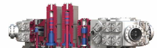 Burckhardt Laby -GI Fuel gas compressor type 6LP250-5S Combining