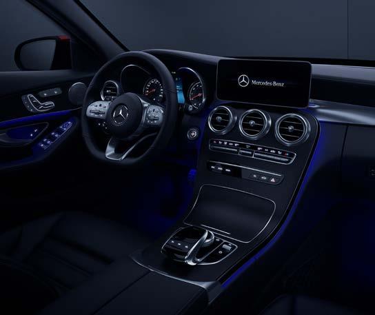 Ambience lighting. Burmester surround sound system. MULTIBEAM LED headlamps. Load compartment. Set the mood in the interior to suit your personal preference or current frame of mind.