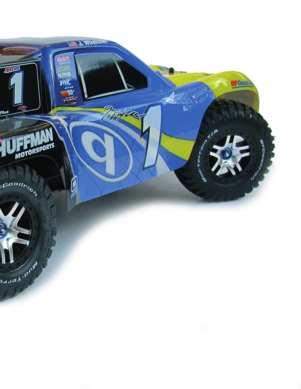 ? RTR REVIEW "The Ultimate Edition s spec list reads like a hop-up catalogue" Main pic: TORC driver Chet Huffman s livery reproduced in perfect detail. The number 1 on the side is for a good reason!