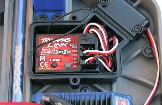RRci RTR REvIEW SLASH 4x4 ULTIMATE EDITIOn RTR SHORT course TRUck Above: The Traxxas Link 2.