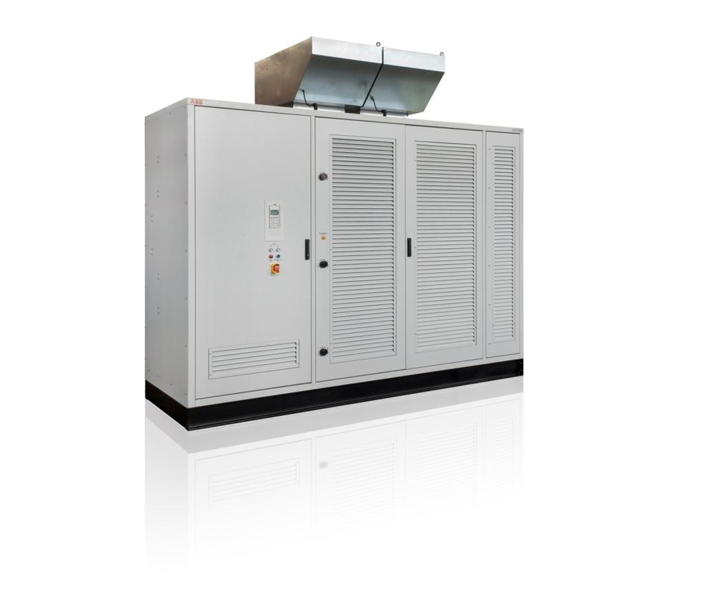 MV drives General Purpose Drives ACS 5000 air cooled Cooling: air Power range: 2 7 MW Output voltage: