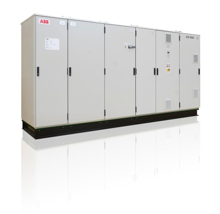 MV drives Special Purpose Drives ACS 5000 water cooled Cooling: water Power range: 5 32 MW Output voltage: 6.0 6.9 kv (optional 4.