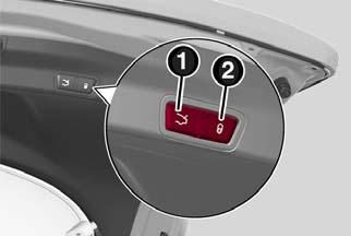 GETTING TO KNOW YOUR VEHICLE 38 The liftgate button on the key fob twice. The Passive Entry liftgate switch on the liftgate.