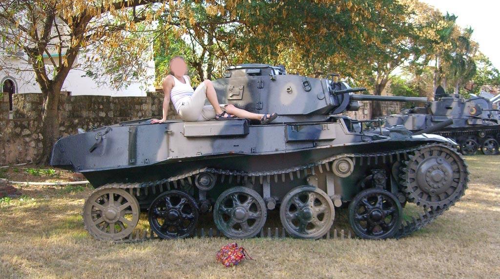 Republic) This tank is one of the 20 vehicles sold in 1960 to the Dominican Republic com/photos/65484352@n00/437234557/