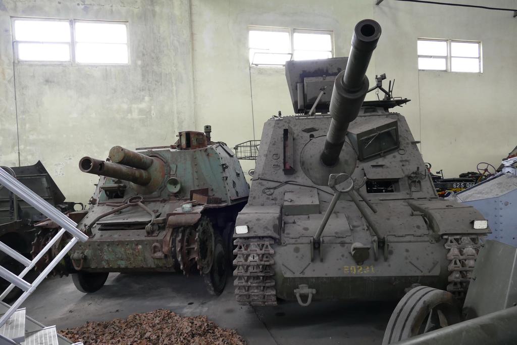 (Belgium) This tank is currently stored at the depot of the Royal Tank Museum in Kapellen