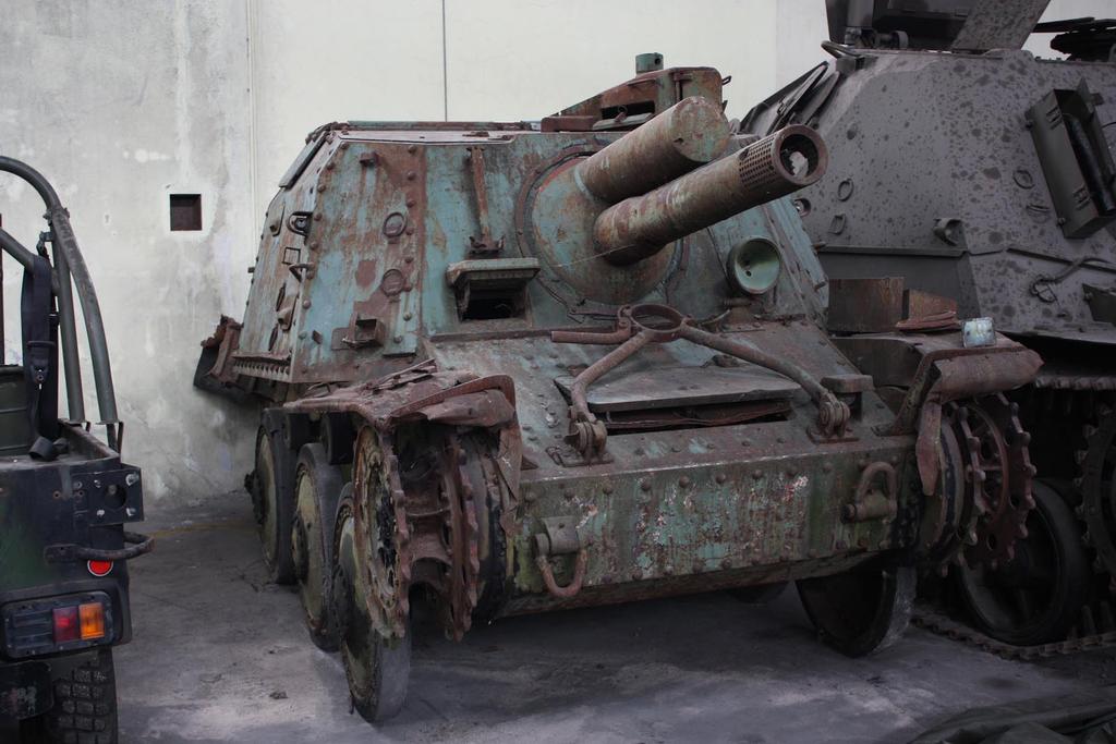 htm Stormartillerivagn Sav m/43 Munster Panzer Museum