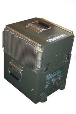 A B C Figure 6. Man Portable Auxiliary Power Unit. Configured as a complete system (A) and the two components: battery unit (B) and charger unit (C).