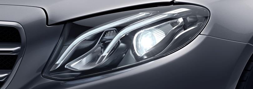 road Integrated LED daytime running lamps LED low-beam and LED high-beam technology New LED taillamps Adaptive Highbeam Assist automatic high-beam control