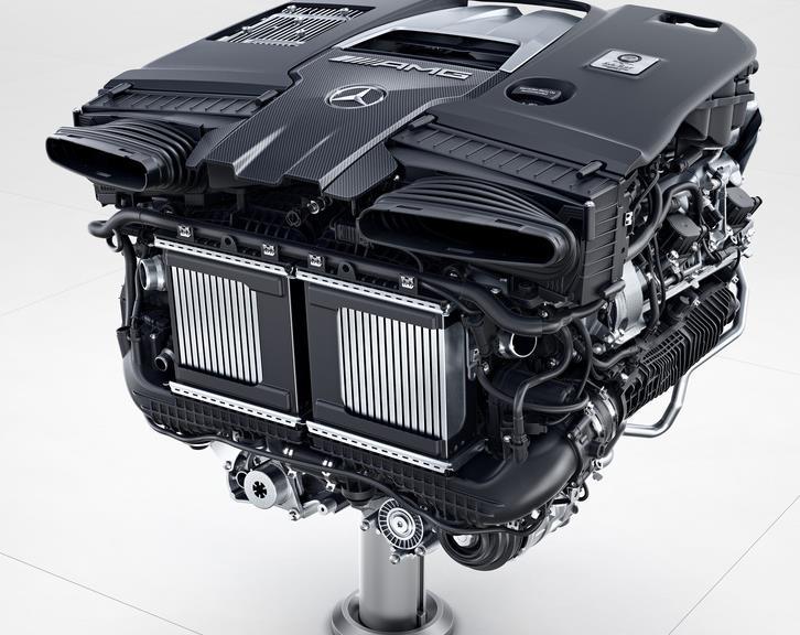 Options in Detail Handcrafted AMG 4.0L V8 biturbo engine (M177 E40DEH LA AMG) Handcrafted AMG 4.