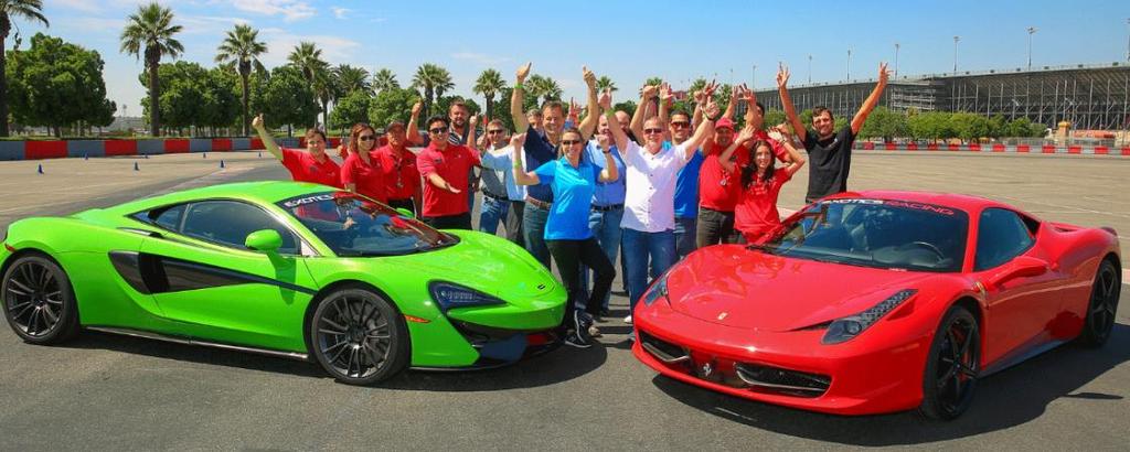 THE ULTIMATE GROUP EVENT DRIVE DREAM SUPERCARS ON A RACETRACK IN LOS ANGELES The best events are the ones people remember long after they re over.